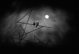 Nocturne (d\'apres Paul Klee) ,Gilbert Garcin