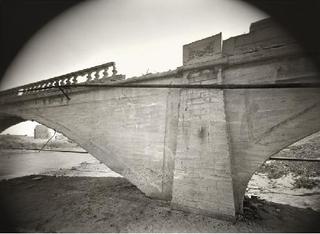 Bridge over canal, Venice, California,Martin Stupich