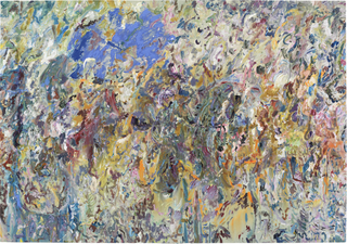 The Flying Blue Cat,Larry Poons