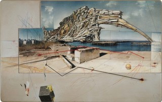 San Francisco Project: Inhabiting the Quake, Quake City,Lebbeus Woods
