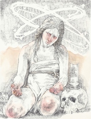 Mary Magdalene & Jesus Skull Bong,Helen Bayly