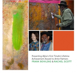 ,Frank Bowling, Rachel Scott
