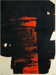  Lithographie   #26,Pierre Soulages