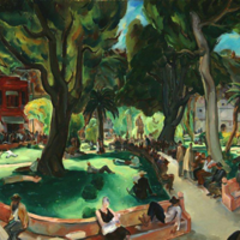 Plaza on Sunday,Phil Dike