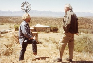 Dan Flavin and Donald Judd,