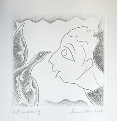 Portfolio of 10 Engravings (on Zinc plate),Sanat Kar