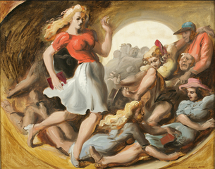 Barrel of Fun,Reginald Marsh