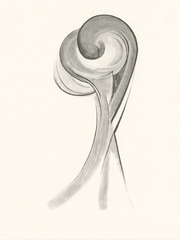 Drawing # 12, 1917 from Some Memories of Drawing ,Georgia O’Keeffe