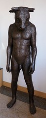 Giant Standing Minotaur,Beth Carter