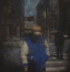 Femme au teddy bleu,Yves Crenn