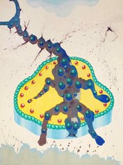 Scorpio from “Signs of the Zodiac” series,Salvador Dali