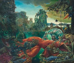 La tentation de St. Anthony ,Max Ernst