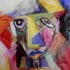 20130225190702-2013_i_get_up_in_the_morning_abstract_mixed_media_acrylic__crayon_on_400_series_pastel_paper_24x18__