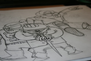 More Mongo Sketches 2,Temuulen Batmunkh