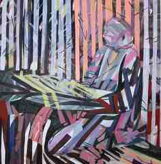 A Hand Behind a Curtain, and Eyes,Jaqueline Cedar