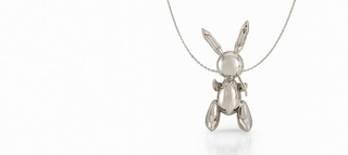 Rabbit Necklace,Jeff Koons