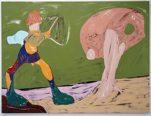 Figure with Tree ,Nicola Tyson