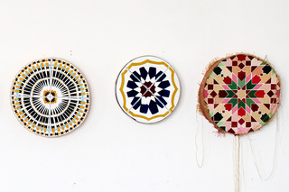 Mostly Mosaic Mandala Paintings (détail),Scoli Acosta