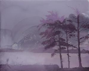 Trees-Lake-Moonlight,David Smith