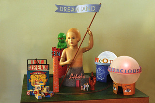 New York Model of Albert Grass\'s proposed Dreamland amusement park ,ZOE BELOFF