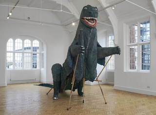 Aping the Beast, Camden Arts Centre installation shot ,Serena Korda