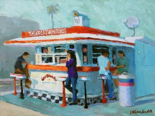 Lunch at the Hut,Dick Heimbold