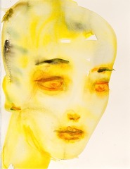 3/4 Portrait Yellow,Kim McCarty