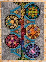 Pages from the book ‘Empathetic Plant Alchemy’: Pollinators and Plants Used in the Merger of Plant and Human DNA,Saya Woolfalk