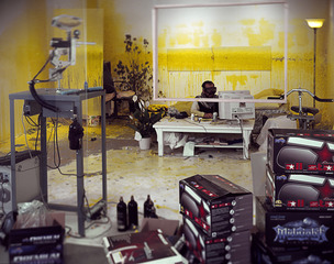 Domestic Tension,Wafaa Bilal