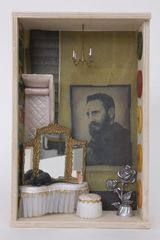 pink vanity,Dwora Fried
