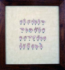 Sign Language,Elaine Reichek