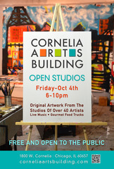 Cornelia Arts Building Open Studios - 10/4/2013,