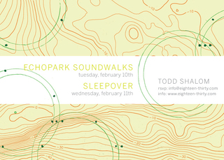 Echo Park Soundwalks,Todd Shalom