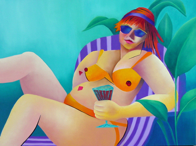 Awomanof_leisureoil30x40