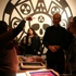 Post-post-apocalypse_-_civilization_-_edith_abeyta_at_the_silkscreen_table_talking_with_dan_from_clowns___fetuses_and_bill