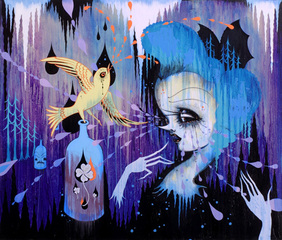 One Yellow Bird,Camille Rose Garcia