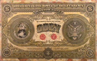 Two Sides of Capitalism: Bad,Shepard Fairey