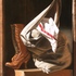 Gilou_bottine_au_sac_de_chiffons_-hst_65x46_cm