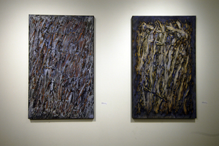 "Through Glass" and "Leap of Faith"  "The Surface of Space"  Phantom GalleriesLA,ROGER WEIK