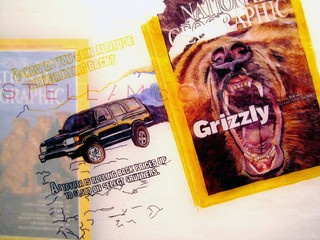 Drawing of National Geographic Magazine,Alicia Escott