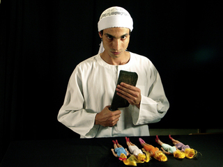 Still from the video "Revolution",Khaled Hafez