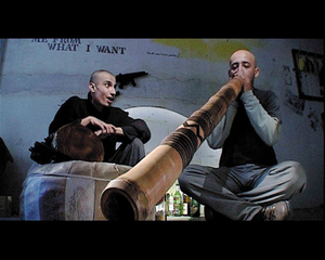 still from the video "Idlers\' Logic",Khaled Hafez