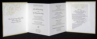 Accordion Invitation by Mindy Beloff,