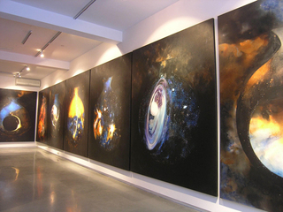 Installation view of Ghatak series,Shambavi Singh